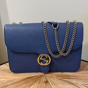 Gucci Dollar Interlocking G Medium Shoulder Bag
